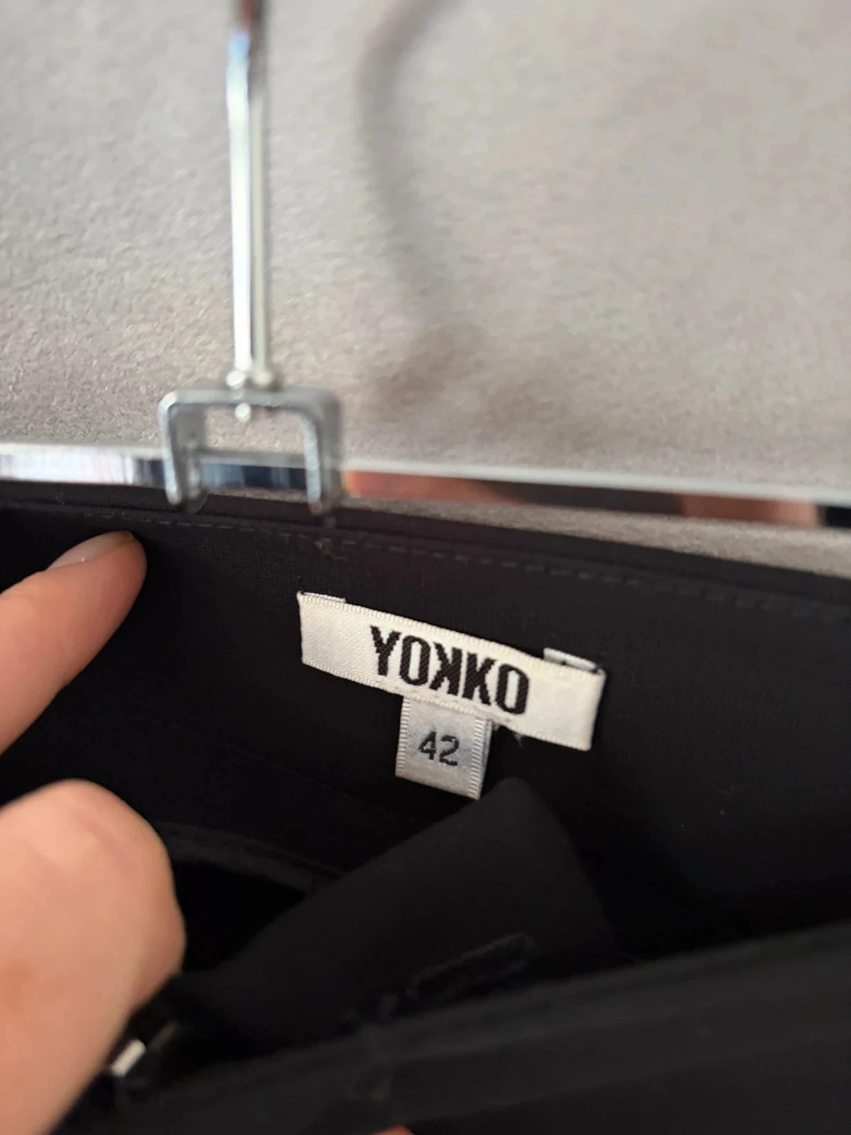 Zwarte broek maat 42 Yokko – photo 2